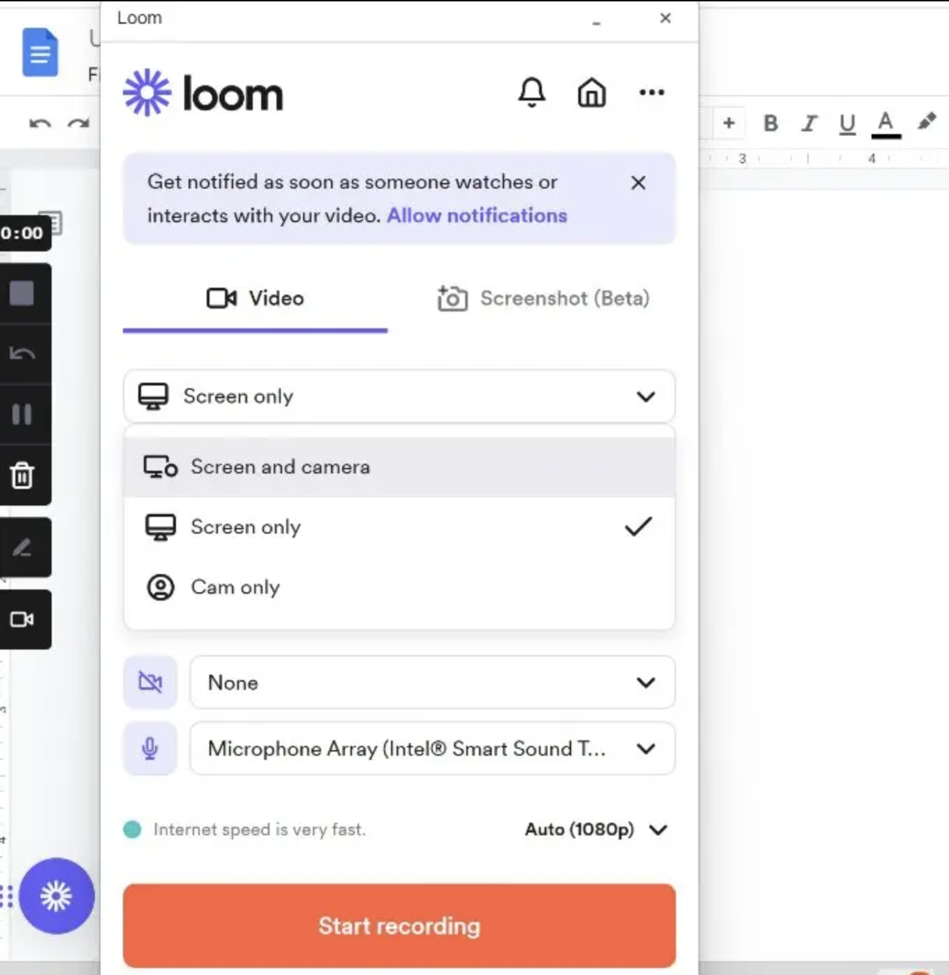 loom Record your screen 
